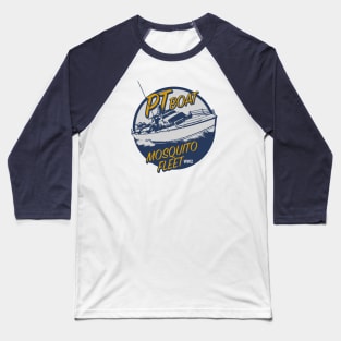 WW2 PT Boat Patch Baseball T-Shirt